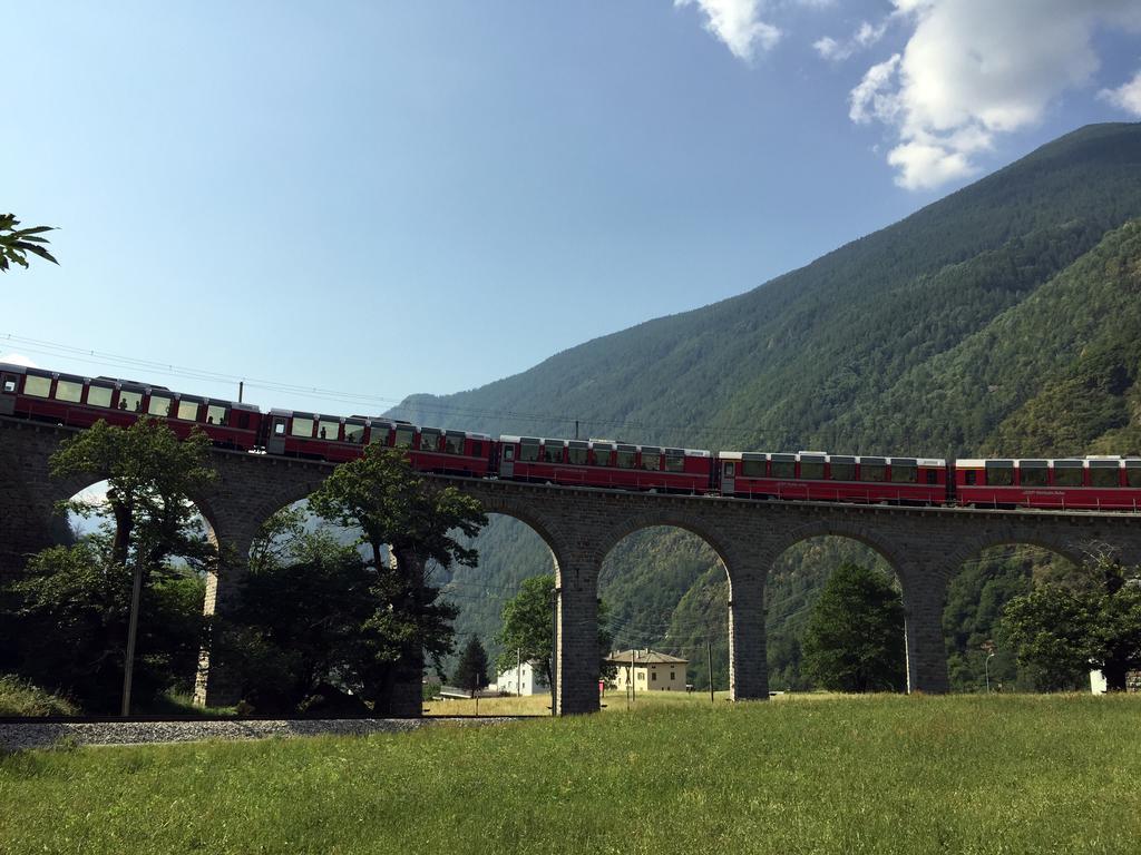 La Madonnina Lejlighed Villa di Tirano Eksteriør billede